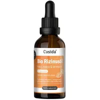 Casida GmbH Rizinusöl kaltgepresst Bio Haut Haare Wimpern