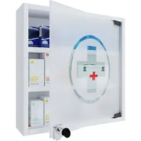 VCM Medizinschrank Hustila S ca. 40x32 cm Weiß