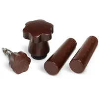 La Pavoni 4-tlg. Echtholz-Set Braun gebeizt