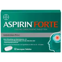 Bayer Aspirin Forte 1000 mg überzogene Tabletten