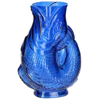 Giftcompany Jacquard, Fischvase M(H30cm), blau, gs