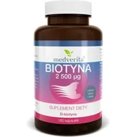 Medverita Biotin 2500 μg 180 k Haar Haut B7
