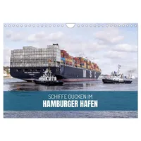 Calvendo Schiffe gucken im Hamburger Hafen (Wandkalender 2026 DIN