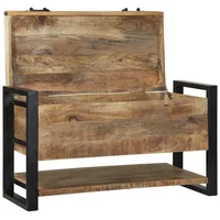 VidaXL Aufbewahrungsbox Aufbewahrungsbox Braun 80 x 35 x 45