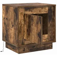 VidaXL Nachtschrank mit LED-Leuchten 44 x 34,5 x 45