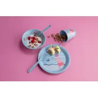 Koziol Peppa Pig Waves at Home Kindergeschirr Set, 5-teilig,