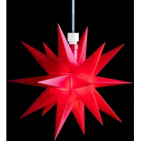 Sterntaler Weihnachtsstern 1 warmweiße LED mit Trafo Ø 120