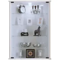 VCM Glasvitrine hängend Vitrine Glas mit ESG-Sicherheitsglas Maße ca.