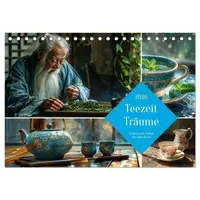 Calvendo Teezeit Träume (Tischkalender 2026 DIN A5 quer), CALVENDO