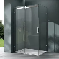 Mai&Mai Mai & Mai Eckdusche 75x140cm Duschkabine Sicherheitsglas 8mm