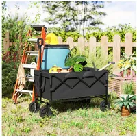 Outsunny Bollerwagen schwarz