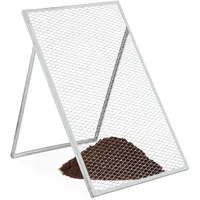 Relaxdays Durchwurfsieb, HxB: 100 x 60 cm, verzinktes Gartensieb,