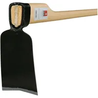 Ideal Rheinische Hacke Blattmaß 185x85x110mm geschmiedet,m.Eschenstiel G.700g