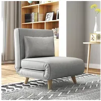 Homcom Schlafsessel 3 in 1 Polyester 72 x 79