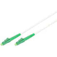 Digitus DK-2933A-10-LCA-SX Glasfaser LWL, Glasfaser Anschlusskabel 100 cm Weiß,