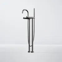 Steinberg Serie 100 Wannenarmatur Brushed Gun Metal