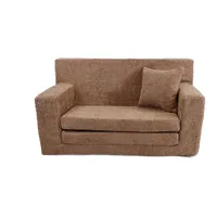 FORTISLINE Kindersofa ausklappbar 83x47x43cm Oeko-TEX - Spielesofa für Kinder