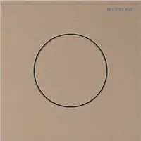 Geberit Typ 40 Urinal-Steuerung 116014QB1 pneumatisch, Round, rotgold gebürstet,