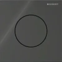 Geberit Typ 40 Urinal-Steuerung 116014SJ1 pneumatisch, Round, schwarz