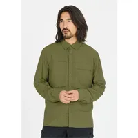 Whistler Langarmshirt Elm Grün XL