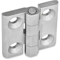 Ganter norm Ganter Normelemente, Scharniere - GN 237-NI-60-60-A-GS, Edelstahl,