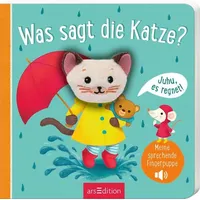 ArsEdition Meine sprechende Fingerpuppe: Was sagt die Katze?: