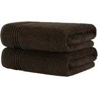 Hammetex Saunatuch 80 x 200 cm braun 2 St.
