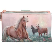 DEPESCHE Miss Melody Portemonnaie Kinder grün rosa