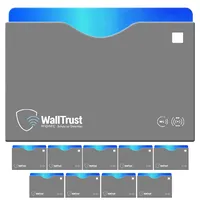 WallTrust RFID Schutzhüllen - Blocker NFC Schutzhüllen (10 Stück)