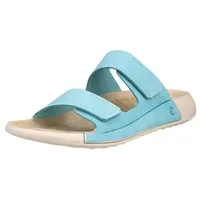 ECCO Sandale Cozmo Flat blau Damen