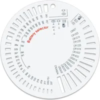 Selva Knopfzellenselektor für alle gängigen Größen