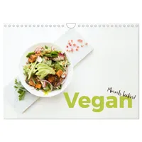Calvendo Vegan - Mmmh lecker! (Wandkalender 2026 DIN A4
