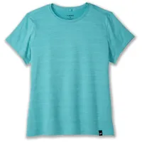 Brooks Damen Luxe Short Sleeve blau