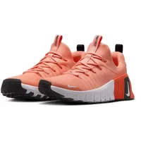 Nike Free Metcon 6 Damen Trainingsschuhe, apricot agate/white-turf orange-black