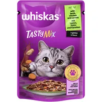 Whiskas TastyMix in Sauce Lamm mit Huhn & Karotte