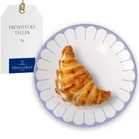 Villeroy & Boch Frühstücks-/Dessertteller Fleur bleu Länge 21,2 x