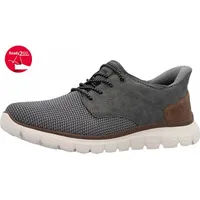 Rieker Herren B6658 Slipper, Grau, 44