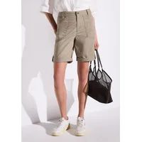 STREET ONE Damen, A378686 Bermudas/Shorts, buff Grey, 42