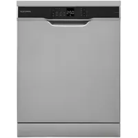 Telefunken GFS6012DI Geschirrspüler (freistehend, 600 mm breit, Silber)
