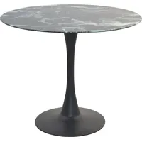 Moebel-direkt-online Esstisch Ø 90 cm schwarz