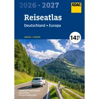 Mairdumont ADAC Reiseatlas 2026/2027 Deutschland 1:200.000, Europa 1:4,5 Mio.