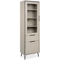 Finori Vitrine 60x200x38 cm - Schwarz,