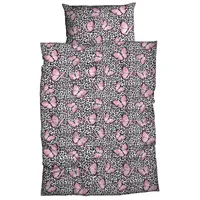 Casatex Bettwäsche Menga 135 x 200 cm Satin Pink