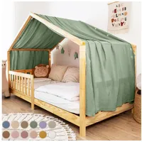 Lilimaus Hausbett Himmel [in 12 Farben] Betthimmel Hausbett aus