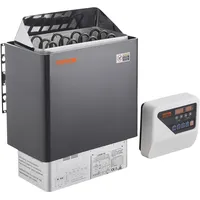 Vevor 6kW Elektrischer Saunaofen Saunaheizung Digitaler Controller für 5-9m3