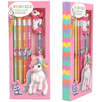 DEPESCHE 12861 Ylvi Regenbogen Bleistift Set,