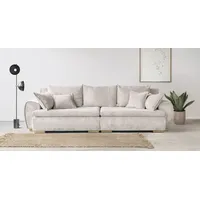 Home Affaire Big-Sofa »Katja«, Breite 275 cm, Cord-Bezug beige