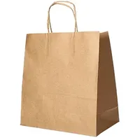 Papstar 25 Tragetaschen, Papier mit gedrehtem Tragegriff