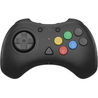 Retro fighters D6 Dreamcast Wireless Controller for Switch/PC/Dreamcast, Black