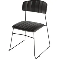 Essentials Stapelstuhl ESSENTIALS "Mundo", schwarz, B:54cm H:79cm T:55cm, Obermaterial: